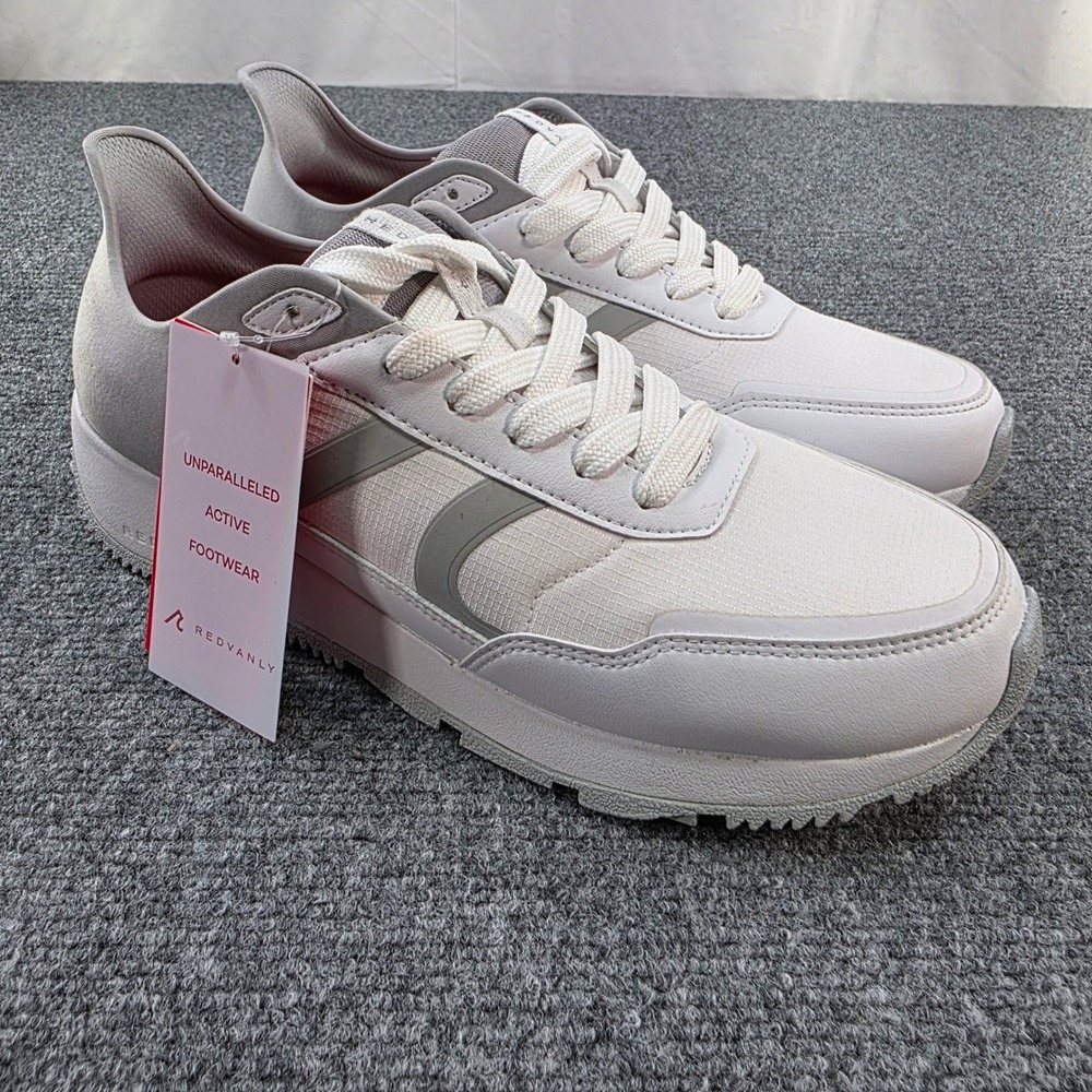 Redvanly Challenger Sneakers Mens‎ US 11 White Gray Active Footwear